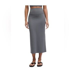 Lululemon Nulu Slim-Fit High-Rise Maxi Skirt Size XS